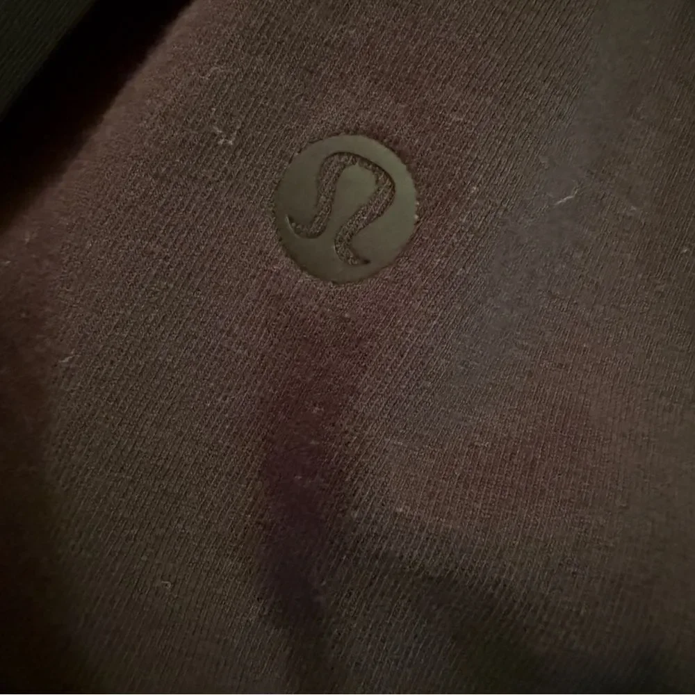 Lululemon Cotton Wrap-Front T-Shirt Dress